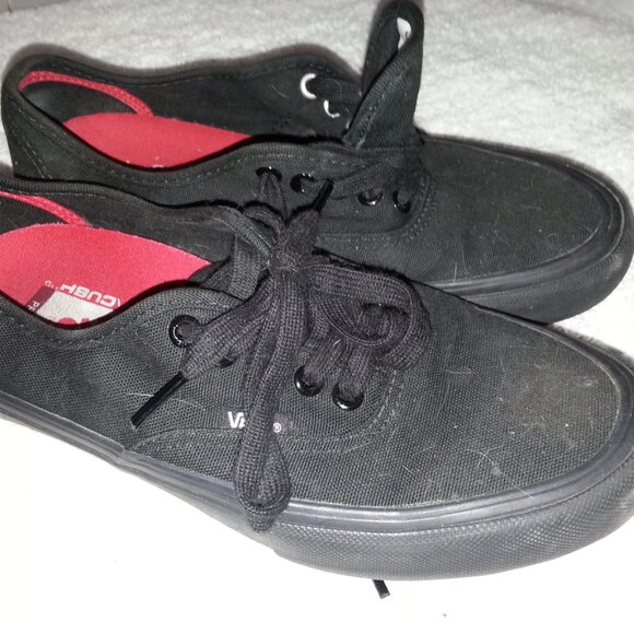 Black Vans Waitress Sneakers Worn - Picture 3 of 12